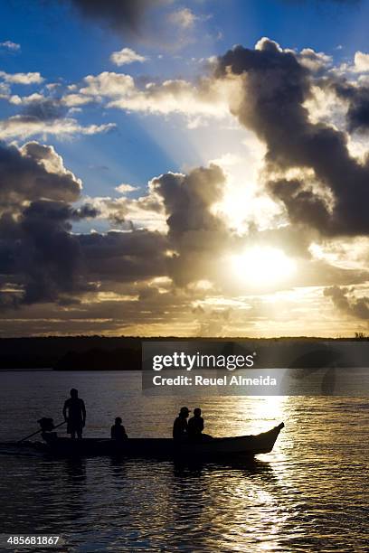 canoe trip in maceio - alagoas stock pictures, royalty-free photos & images