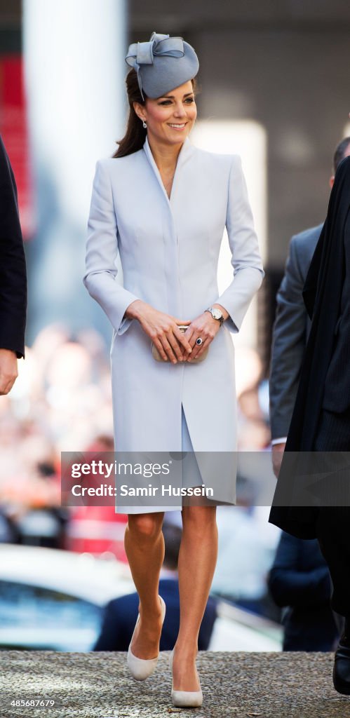 The Duke And Duchess Of Cambridge Tour Australia And New Zealand - Day 14