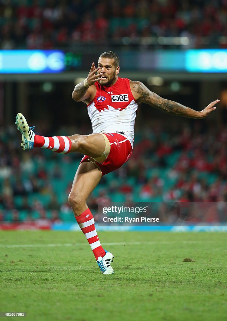 AFL Rd 5 - Sydney v Fremantle