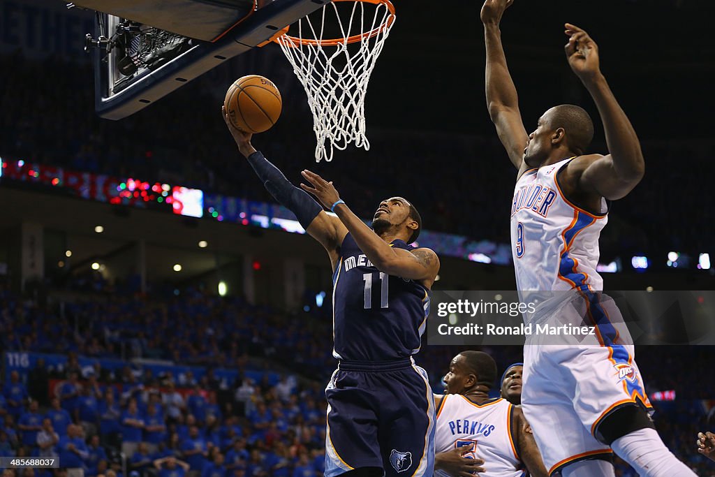 Memphis Grizzlies v Oklahoma City Thunder - Game One