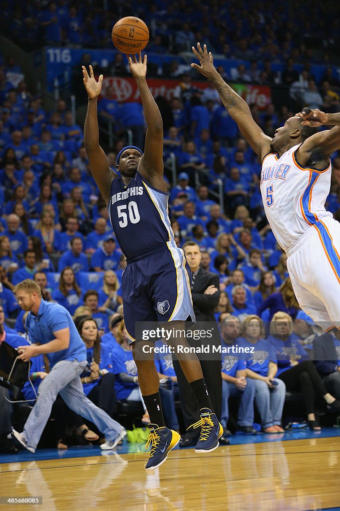 Memphis Grizzlies v Oklahoma City Thunder - Game One