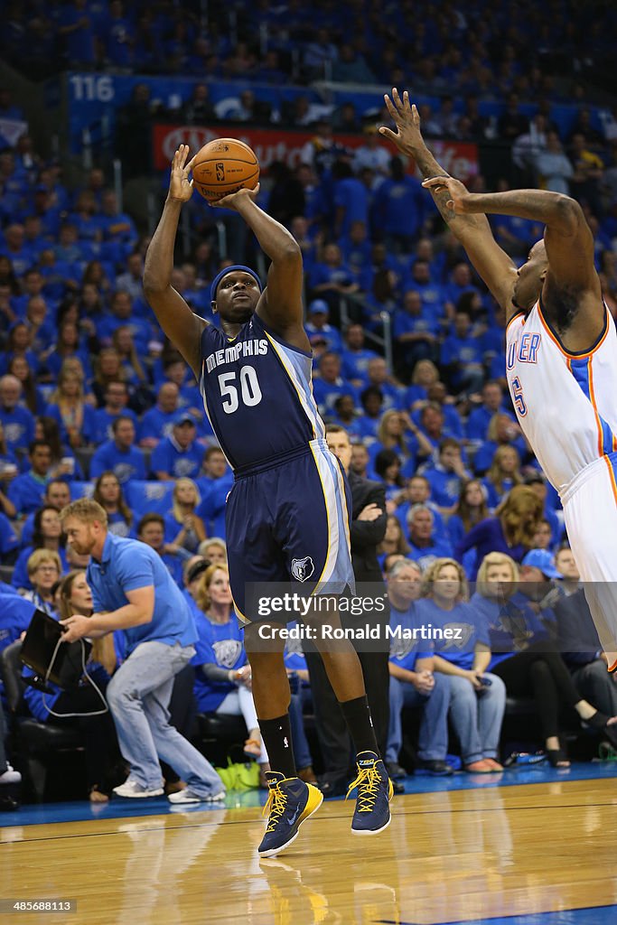 Memphis Grizzlies v Oklahoma City Thunder - Game One