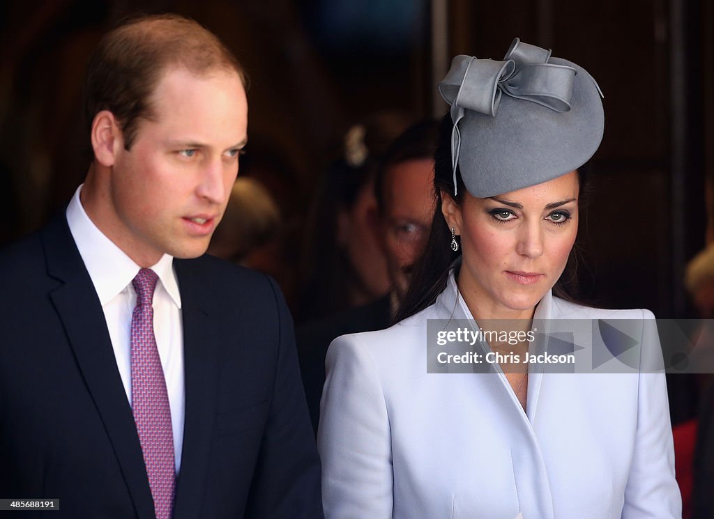 The Duke And Duchess Of Cambridge Tour Australia And New Zealand - Day 14