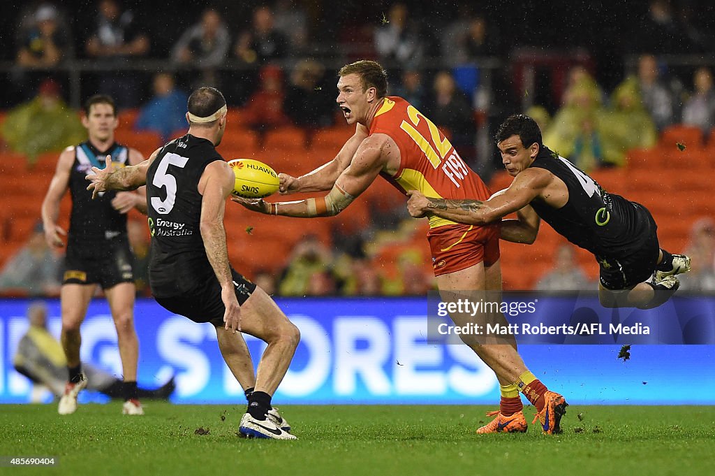 AFL Rd 22 -  Gold Coast v Port Adelaide