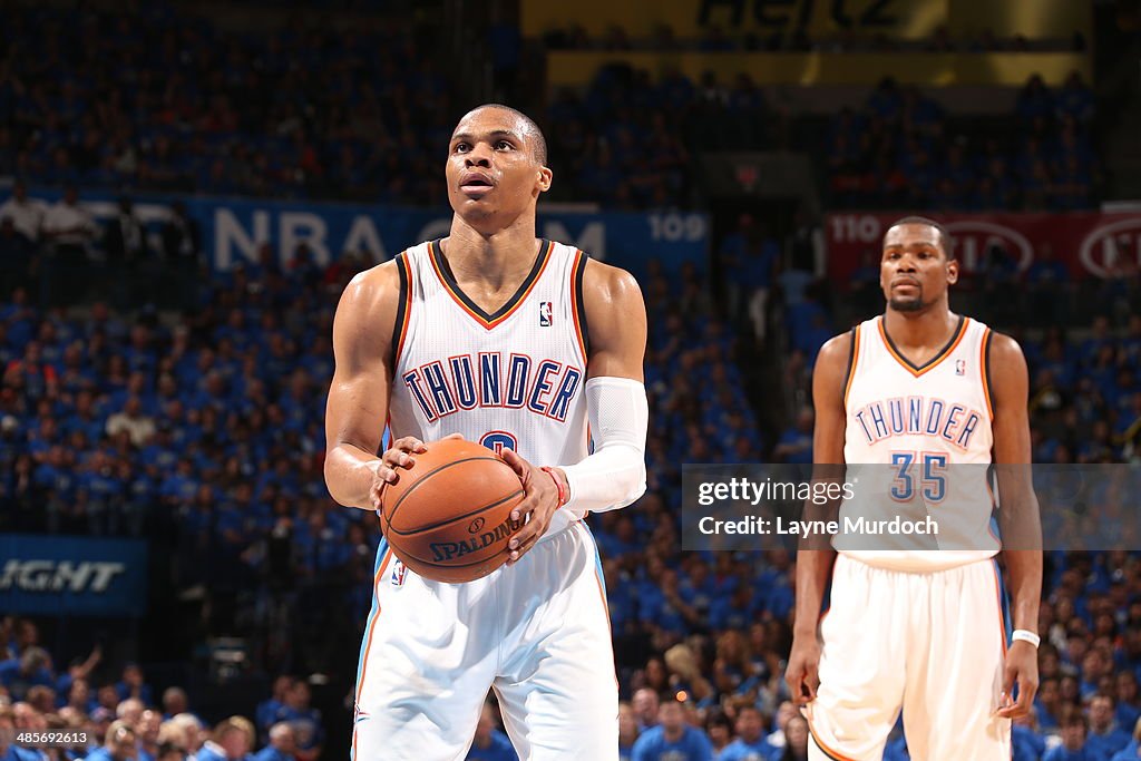 Memphis Grizzlies v Oklahoma City Thunder - Game One