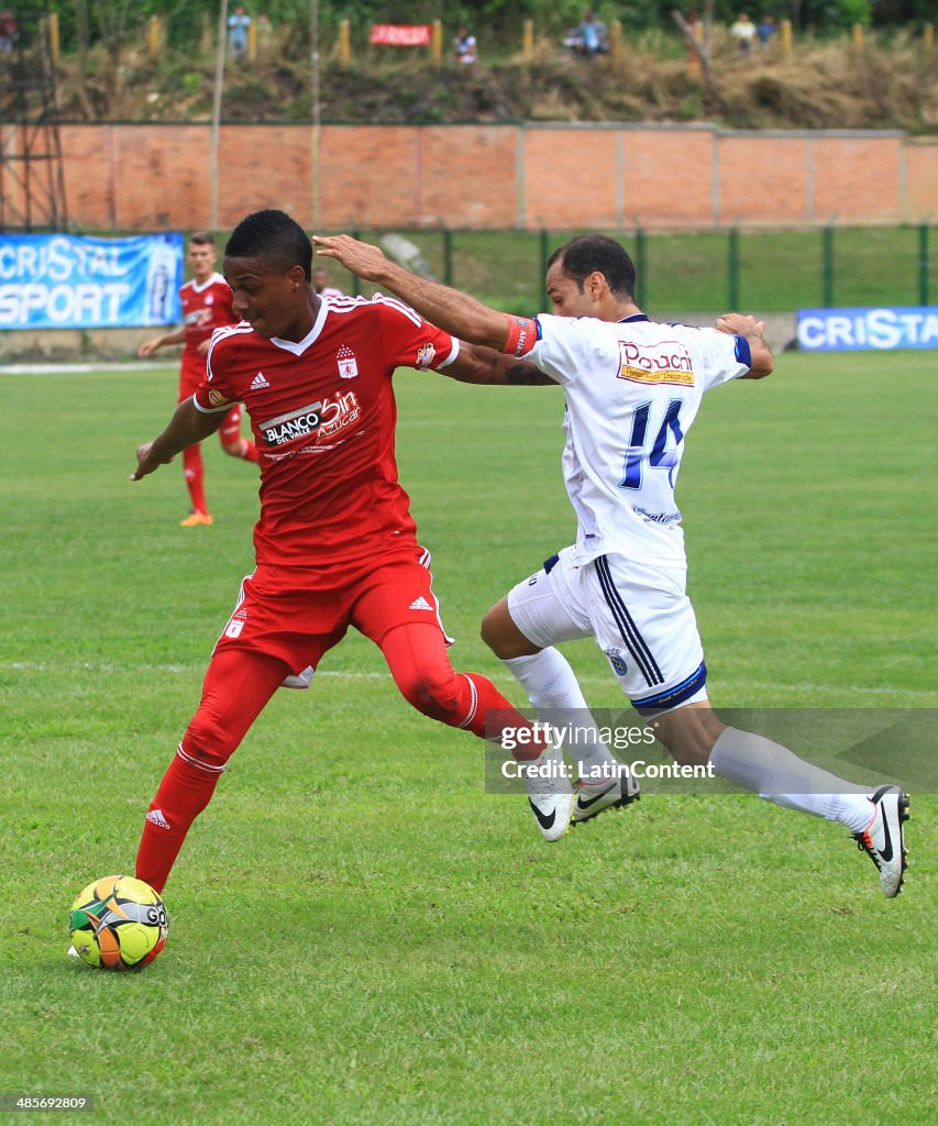 Real Santander v America de Cali - Torneo Postobon 2014