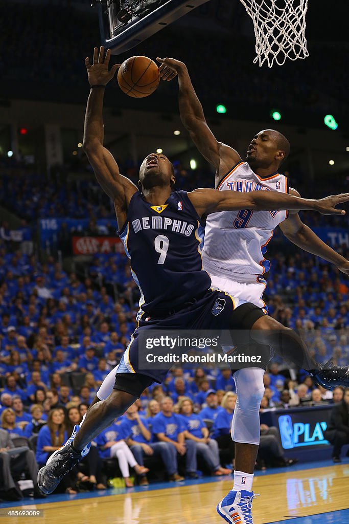 Memphis Grizzlies v Oklahoma City Thunder - Game One