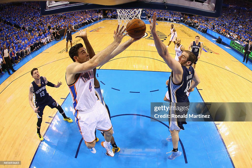 Memphis Grizzlies v Oklahoma City Thunder - Game One