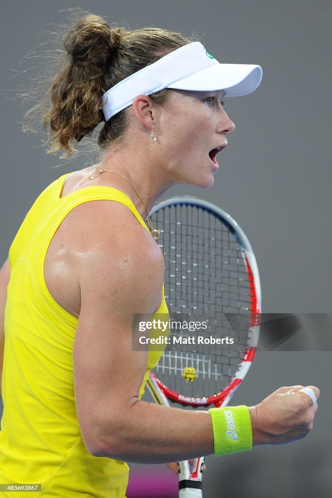 Australia v Germany - Fed Cup Semi Final