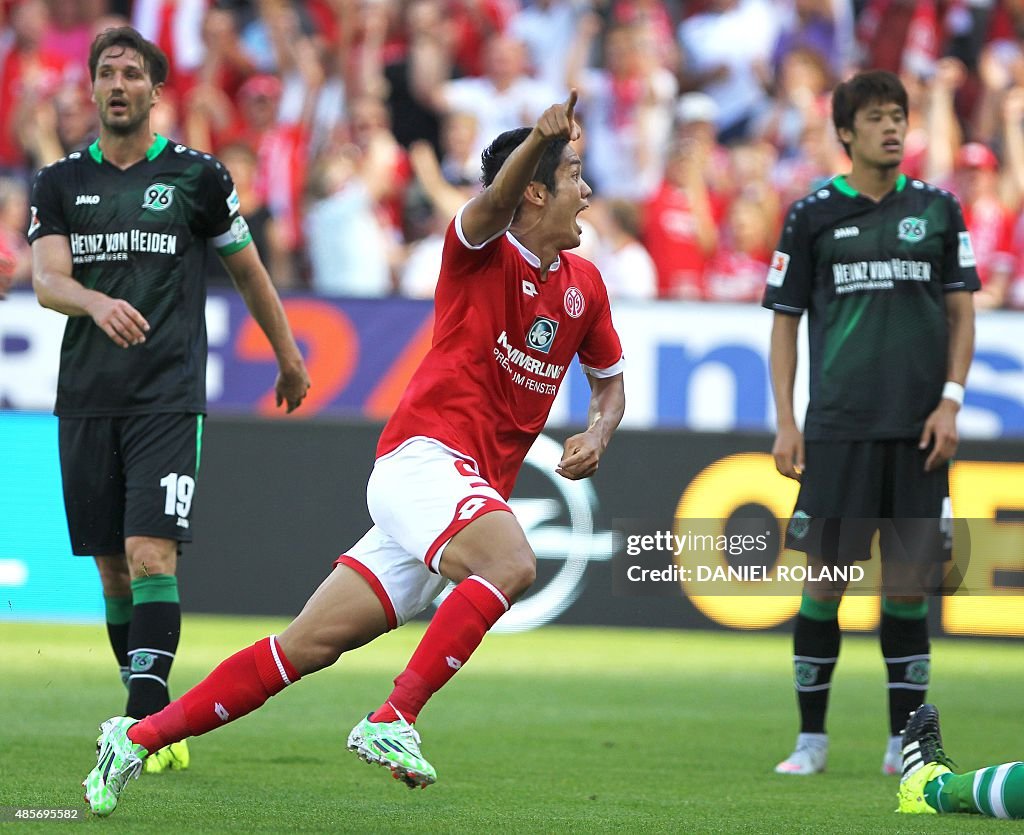 FBL-GER-BUNDESLIGA-MAINZ-HANNOVER