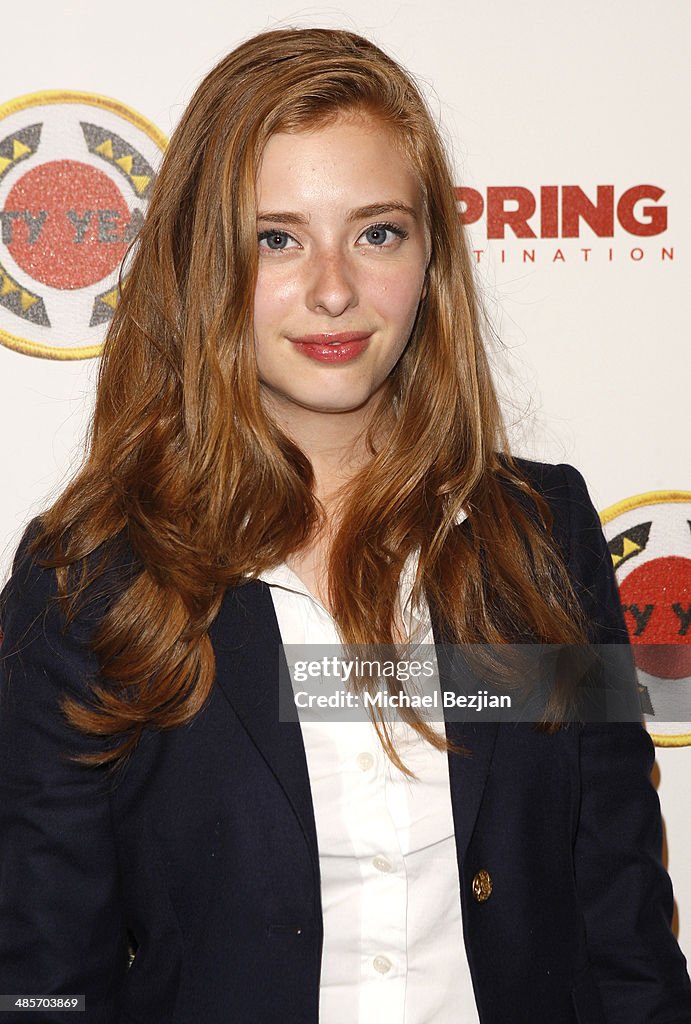 Actress Ashlyn Pearce attends the City Year Los Angeles "Spring... News