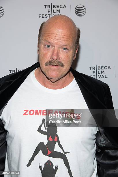Actor Rex Linn attends the premiere of "Zombeavers" during the 2014 Tribeca Film Festival at Chelsea Bow Tie Cinemas on April 19, 2014 in New York...