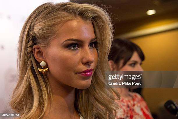 Actress Lexi Atkins attends the premiere of "Zombeavers" during the 2014 Tribeca Film Festival at Chelsea Bow Tie Cinemas on April 19, 2014 in New...