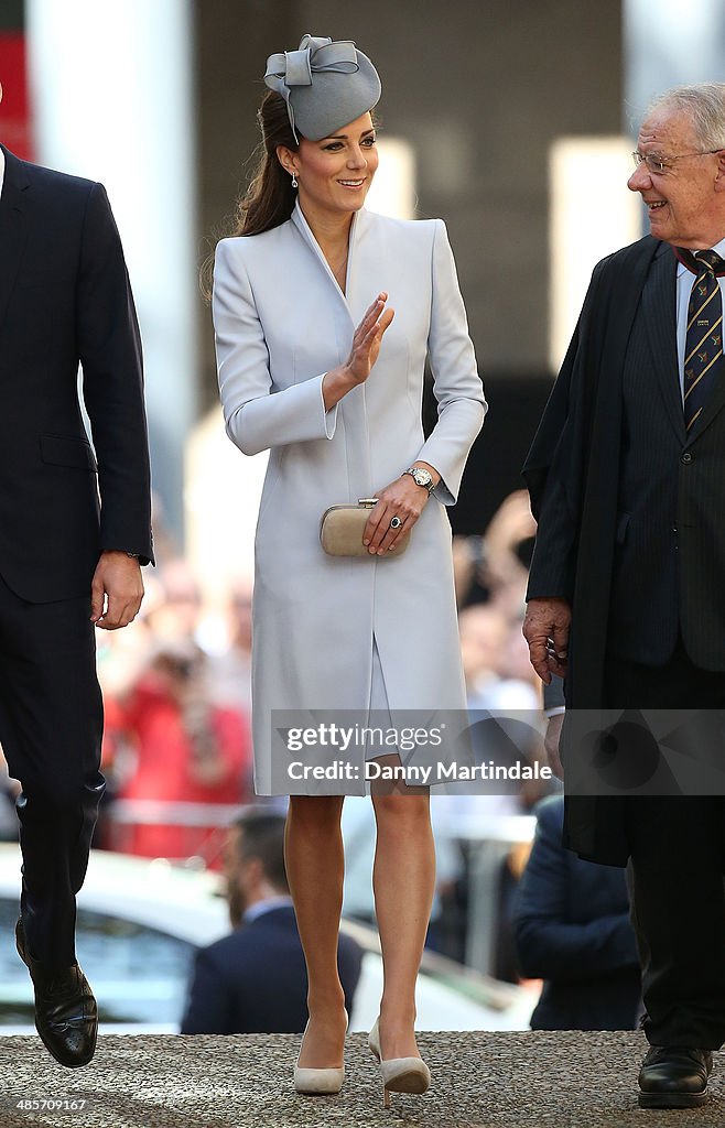 The Duke And Duchess Of Cambridge Tour Australia And New Zealand - Day 14