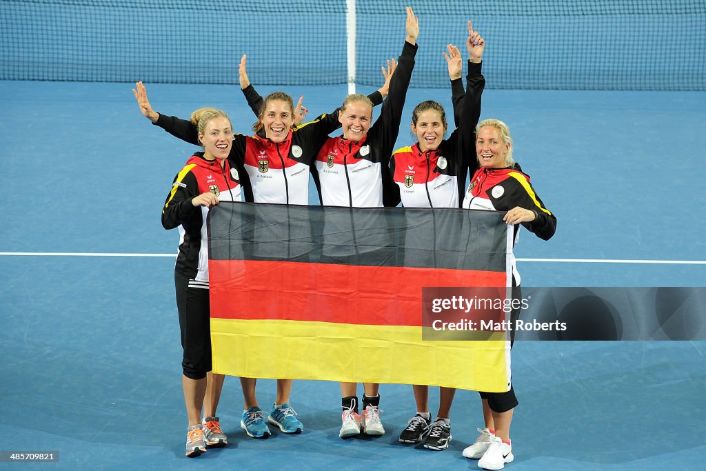 Australia v Germany - Fed Cup Semi Final
