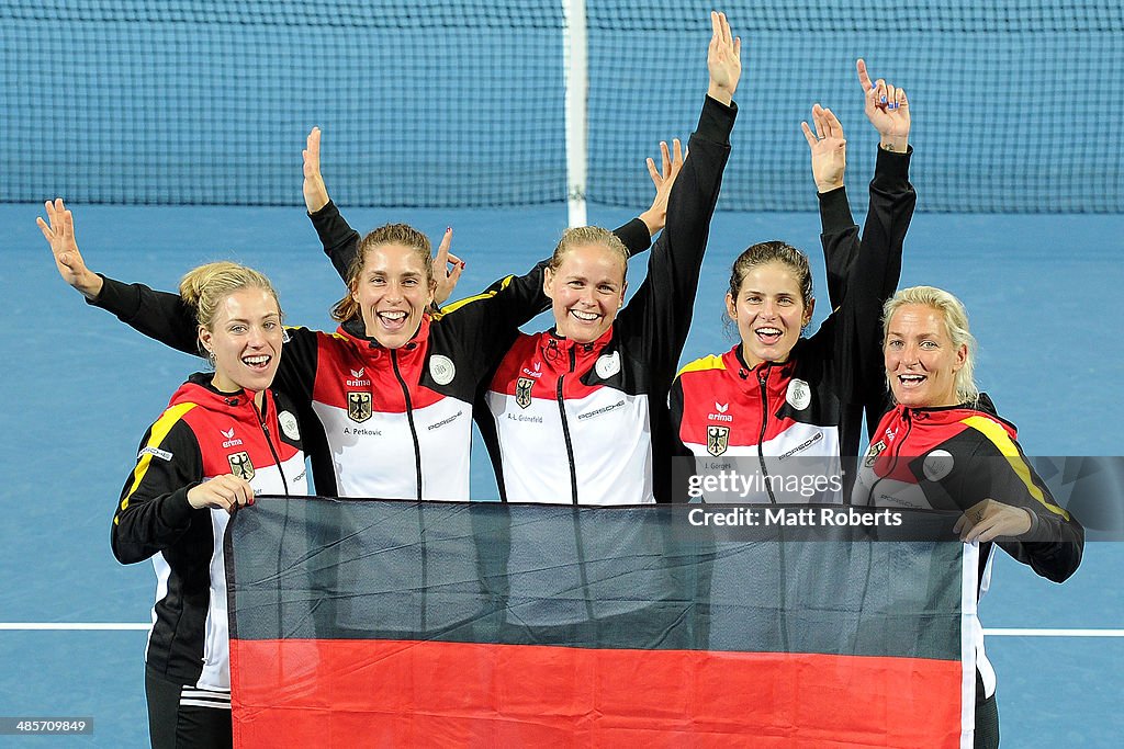 Australia v Germany - Fed Cup Semi Final