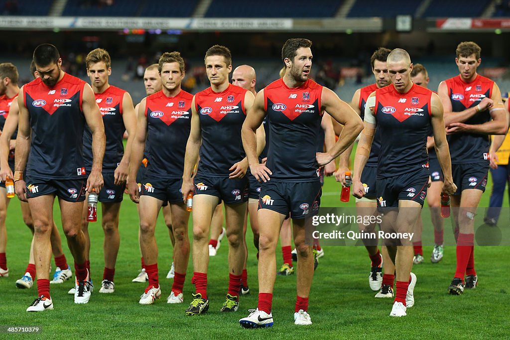 AFL Rd 5 - Melbourne v Gold Coast