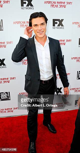 Actor Finn Wittrock arrives for FYC Special Screening And Q&A For FX's "American Horror Story: Freakshow" held at Paramount Studios on June 11, 2015...
