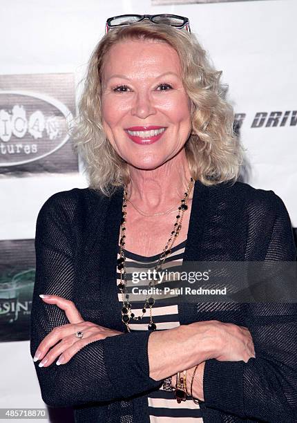 Actress Leslie Easterbrook attends Indican Pictures and Absinthe Productions world premiere of "Windsor Drive" at Laemlle NoHo 7 on August 28, 2015...