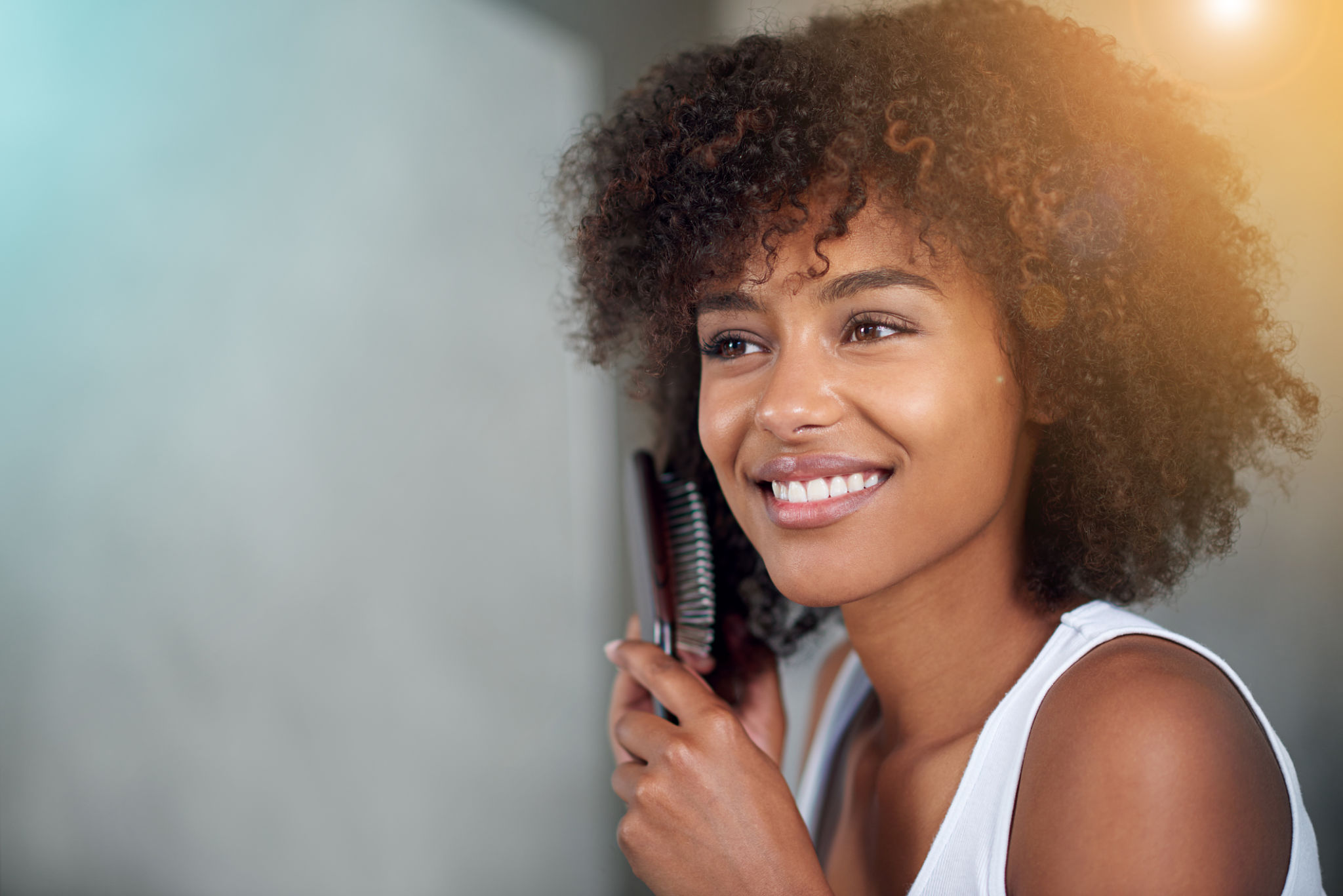 No more bad hair days! No more bad hair days!