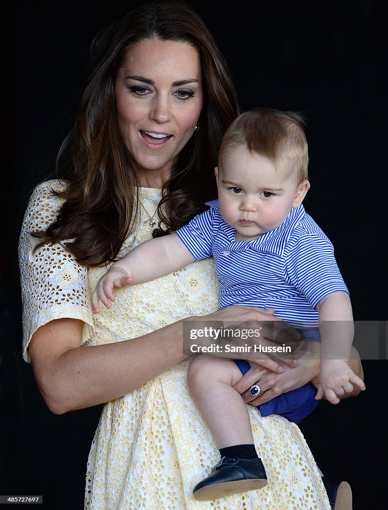 The Duke And Duchess Of Cambridge Tour Australia And New Zealand - Day 14