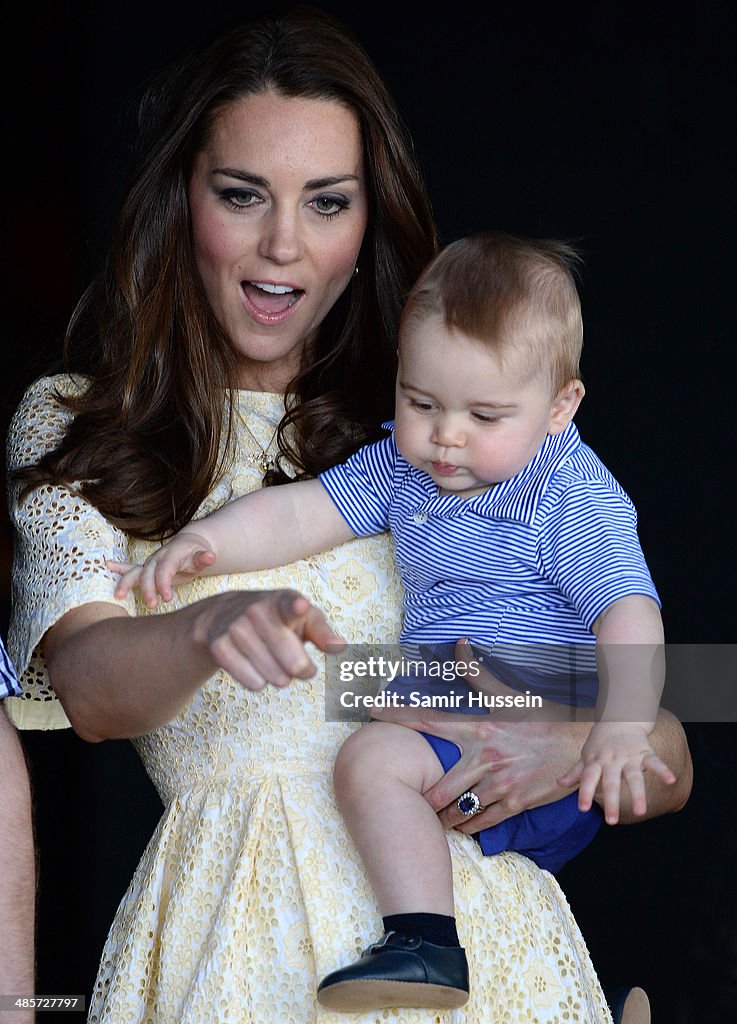 The Duke And Duchess Of Cambridge Tour Australia And New Zealand - Day 14