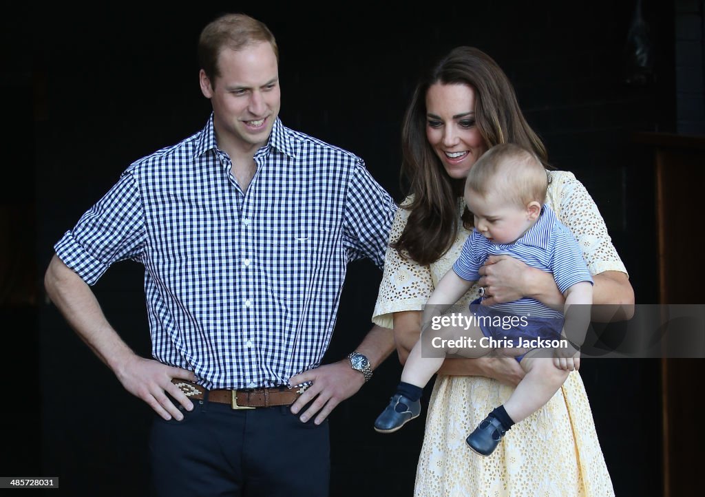 The Duke And Duchess Of Cambridge Tour Australia And New Zealand - Day 14