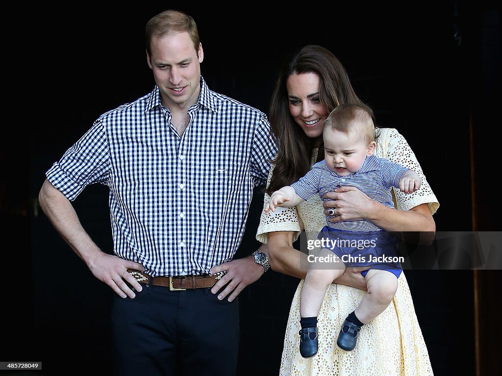 The Duke And Duchess Of Cambridge Tour Australia And New Zealand - Day 14