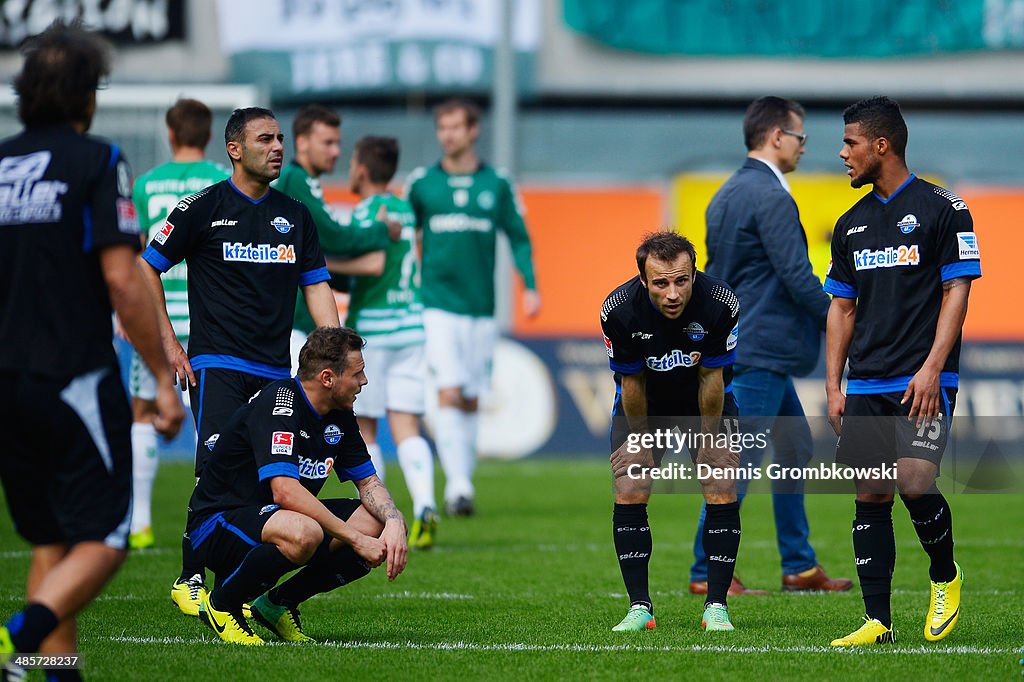 SC Paderborn v Greuther Fuerth - 2. Bundesliga