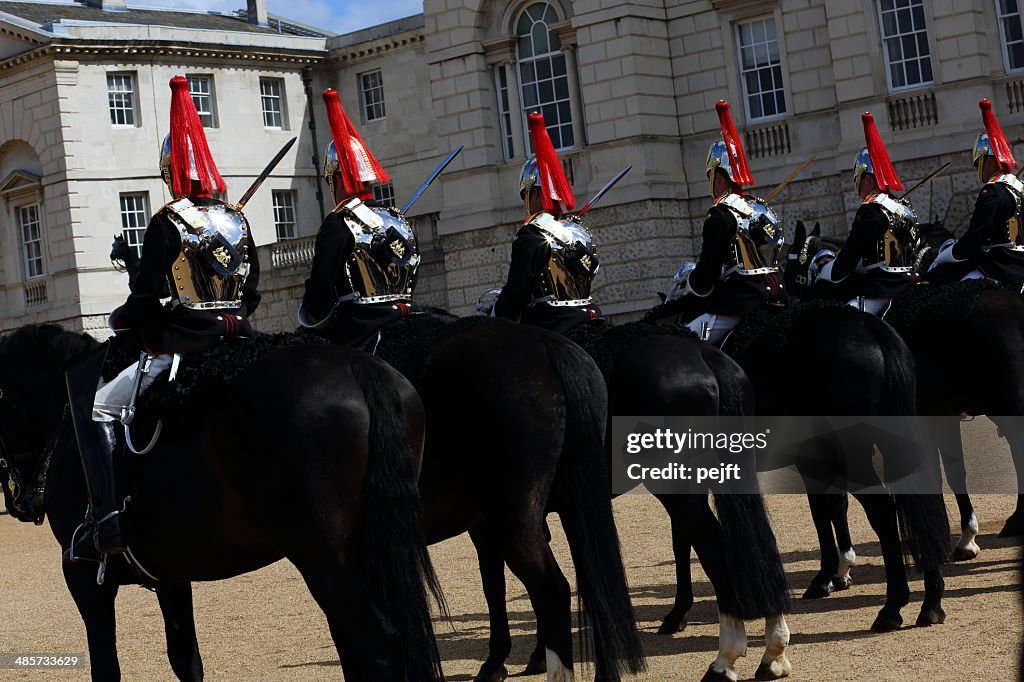 Household Cavalry - change of guards