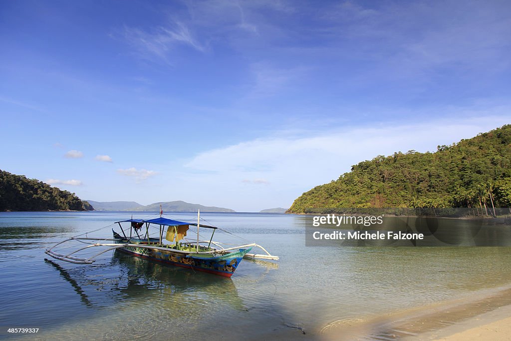Philippines, Palawan, Port Barton, Turtle Bay