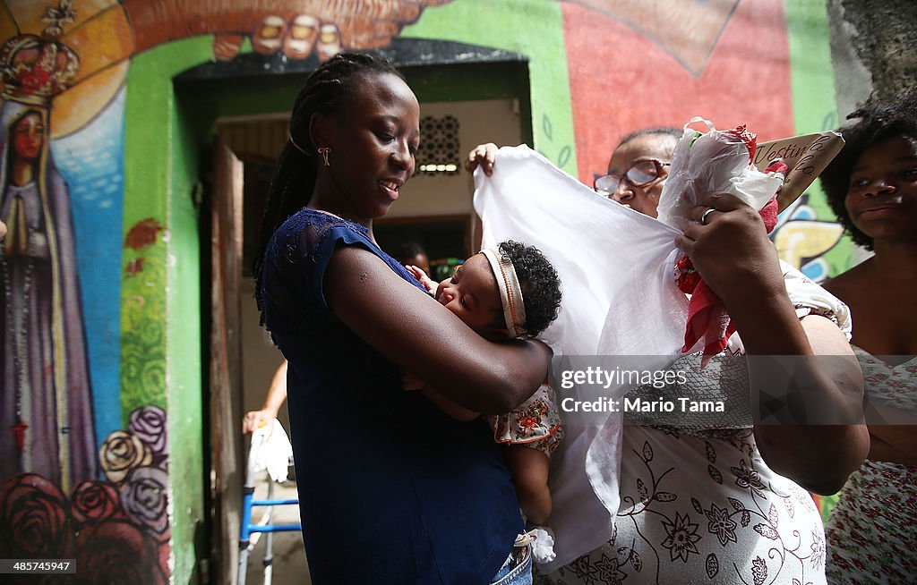 Easter Celebrated In Brazil Shanty Town