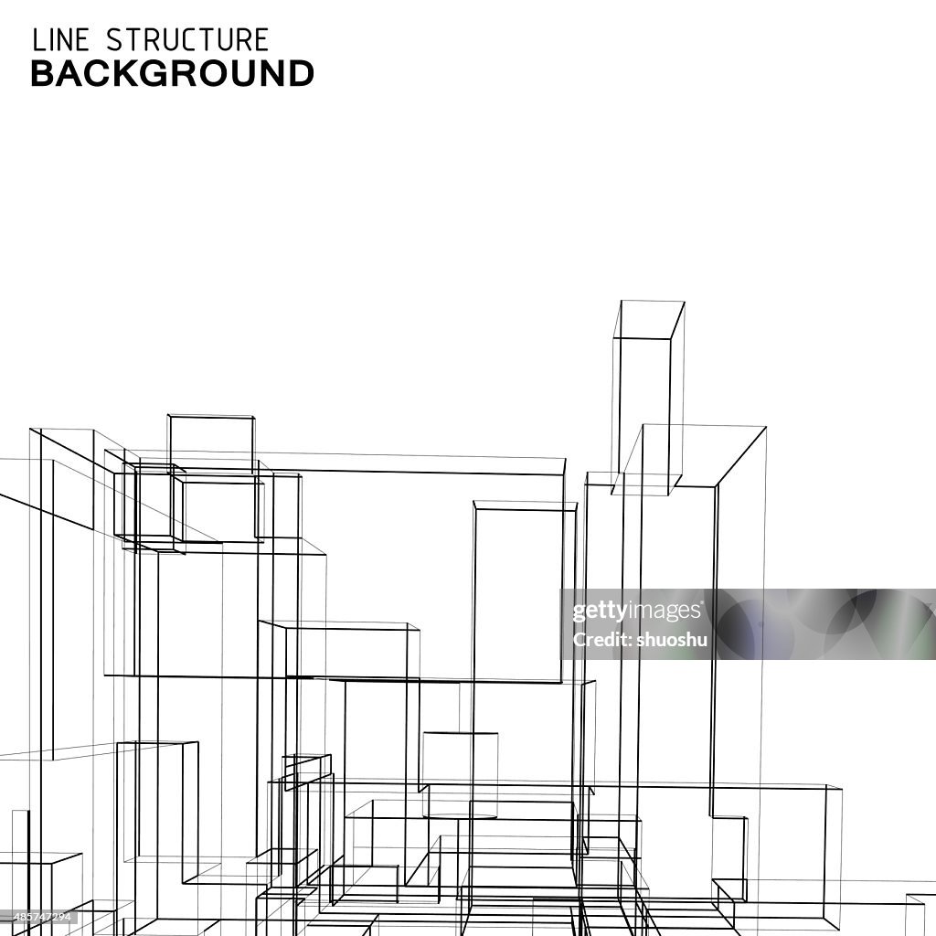 Line Structure Background High-Res Vector Graphic - Getty Images