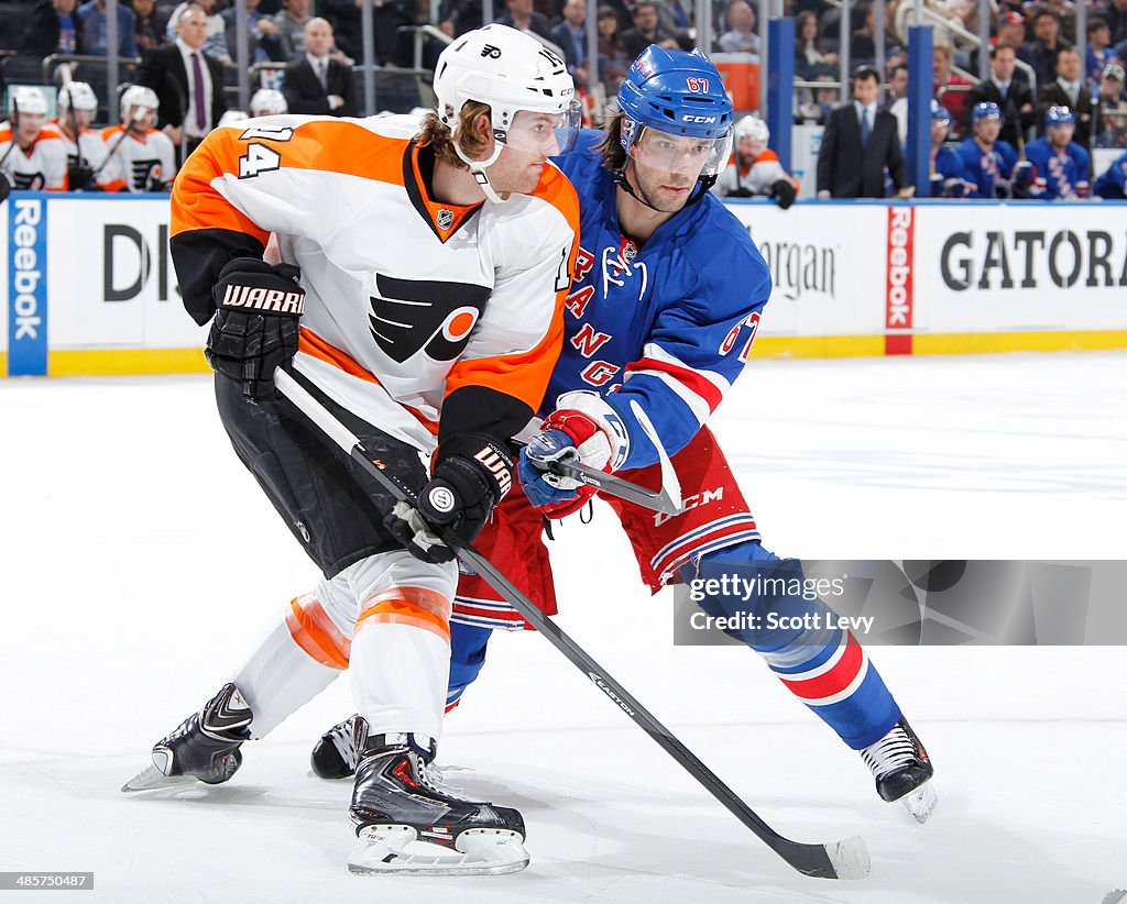 Philadelphia Flyers v New York Rangers - Game Two