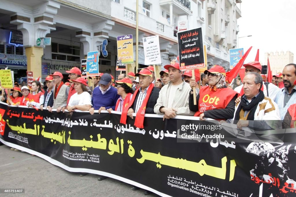 Protest in Morocco