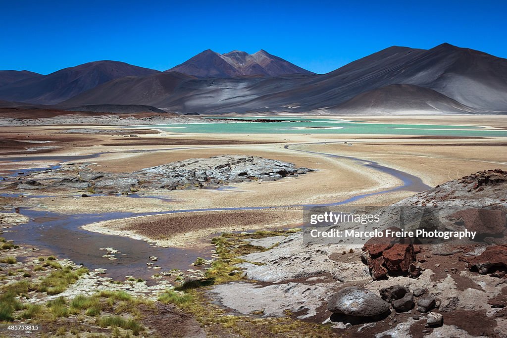 Salt flats on the Altiplano