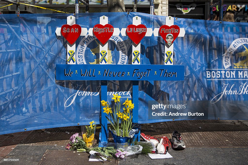 Boston Prepares For First Running Of Marathon After 2013 Terror Bombings