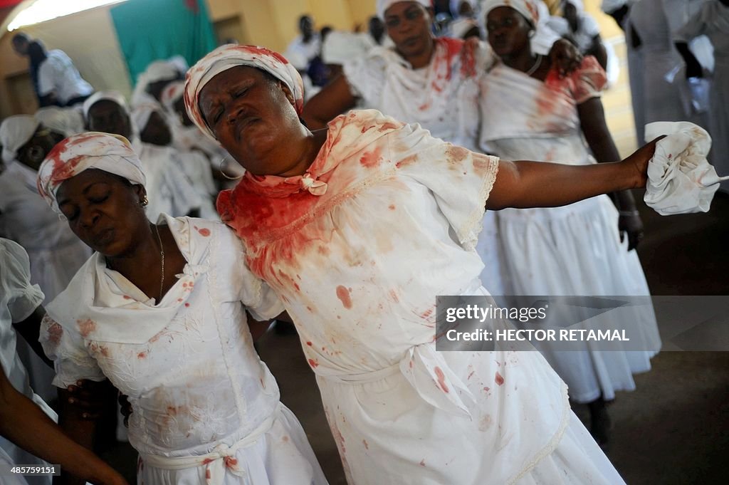 HAITI-RELIGION-EASTER-VOODOO