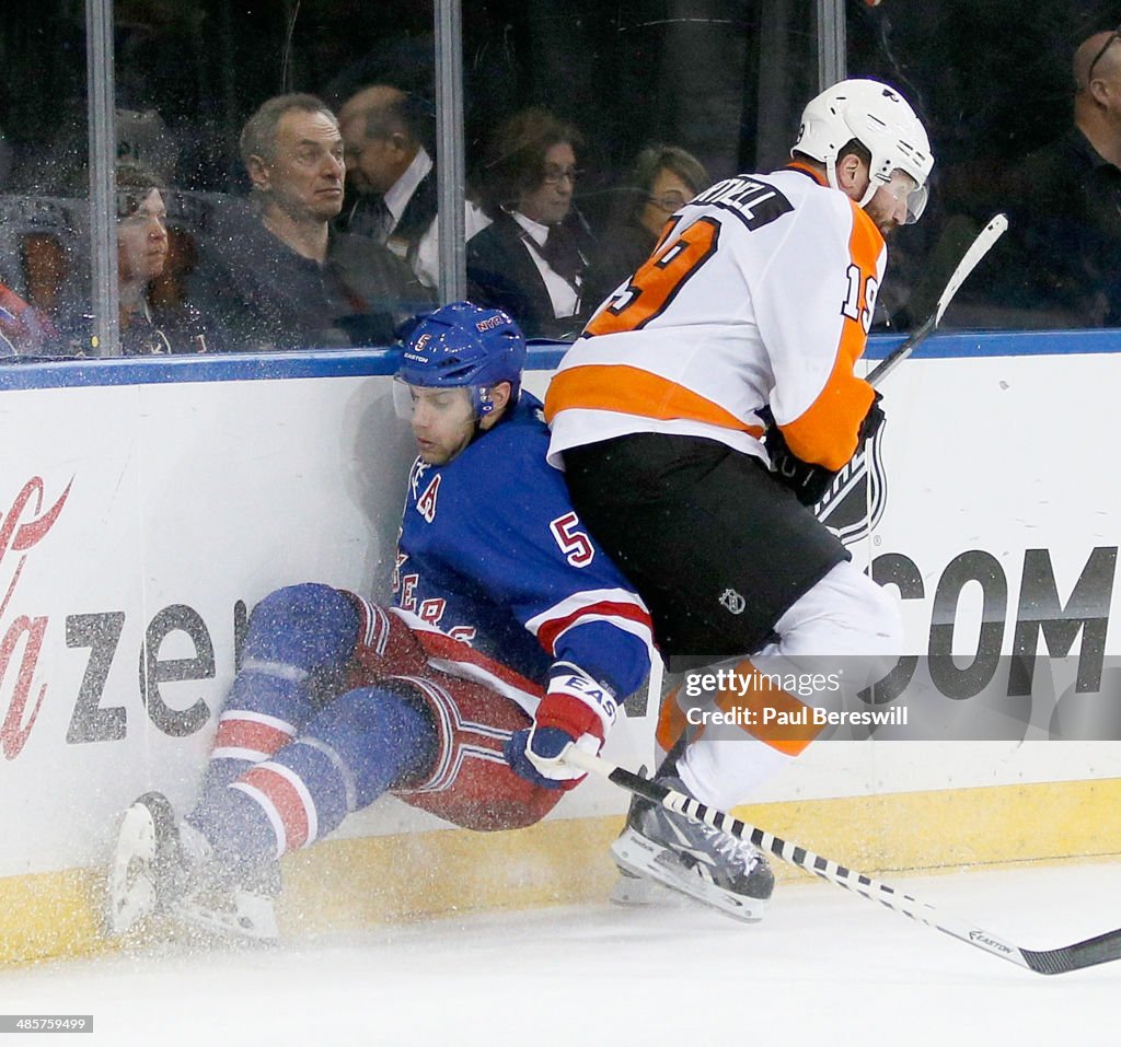 Philadelphia Flyers v New York Rangers - Game Two