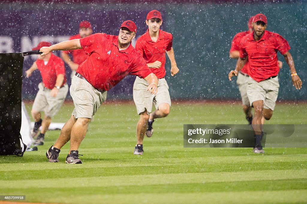 Los Angeles Angels of Anaheim v Cleveland Indians