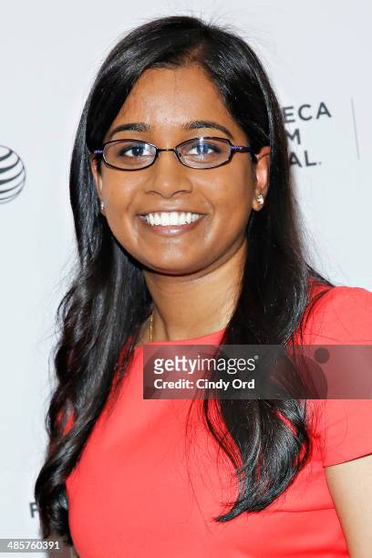 Producer Jhanvi Shriram attends the "True Son" Premiere - 2014 Tribeca Film Festival at Chelsea Bow Tie Cinemas on April 20, 2014 in New York City.