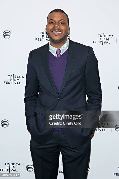 Film subject Michael Tubbs attends the "True Son" Premiere - 2014 Tribeca Film Festival at Chelsea Bow Tie Cinemas on April 20, 2014 in New York City.