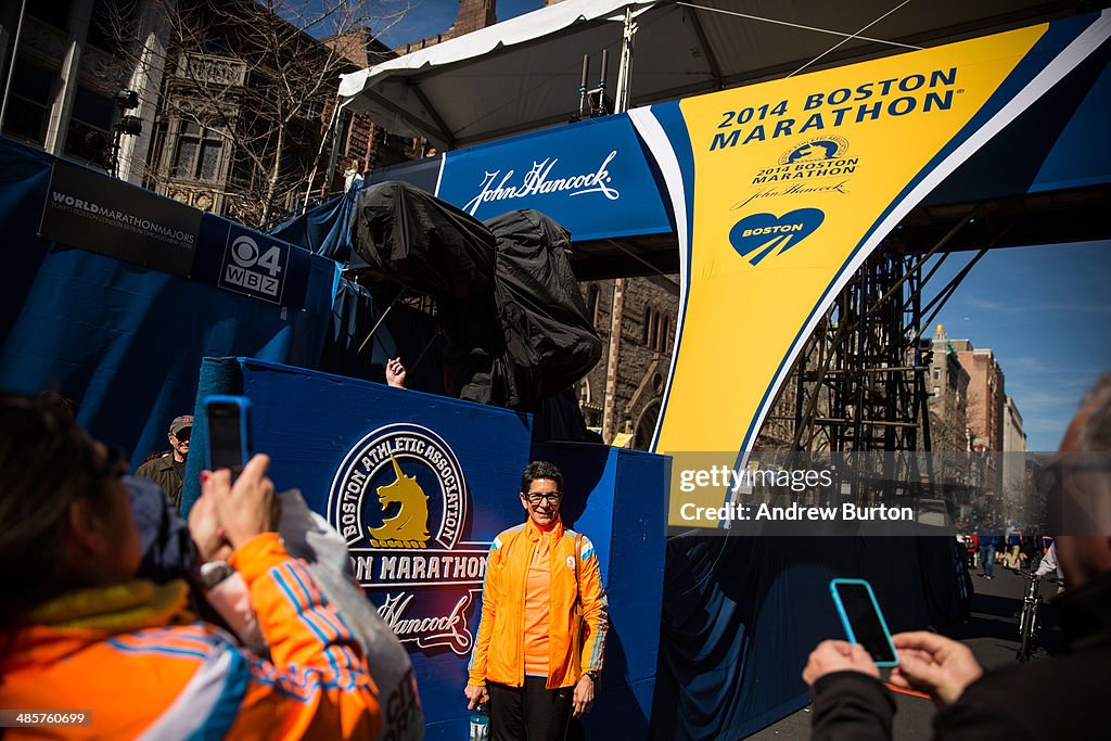 Boston Prepares For First Running Of Marathon After 2013 Terror Bombings