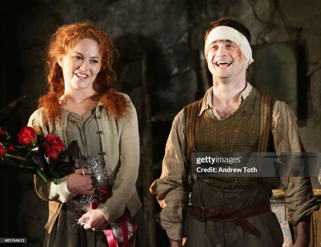 "The Cripple Of Inishmaan" Broadway Opening Night - Arrivals & Curtain Call