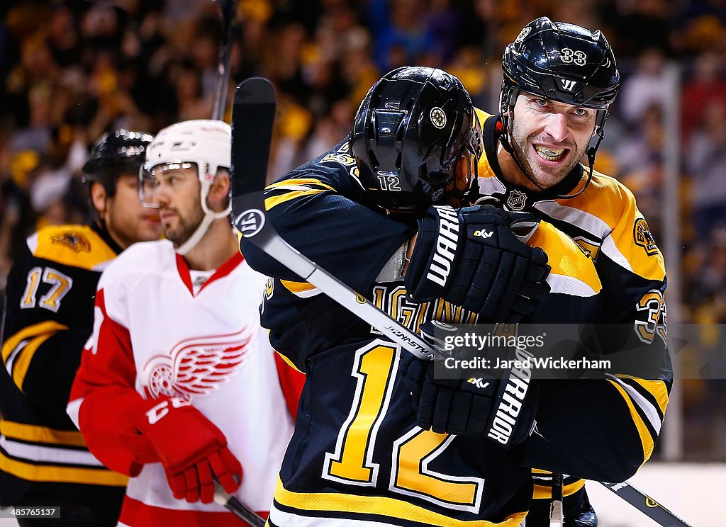 Detroit Red Wings v Boston Bruins - Game Two