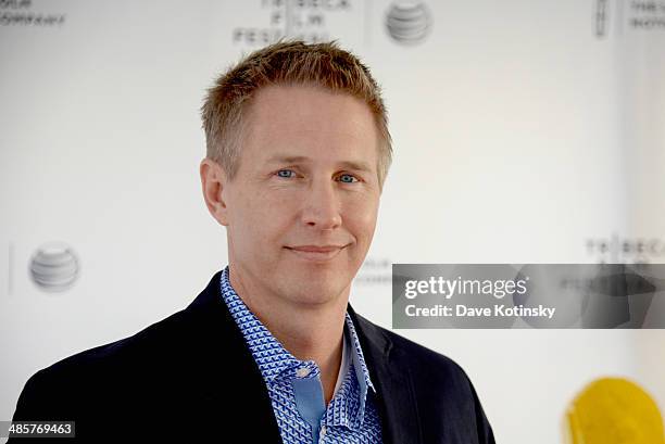 Director Daniel Junge attends the "Beyond the Brick: A LEGO Brickumentary" Premiere during the 2014 Tribeca Film Festival at the SVA Theater on April...