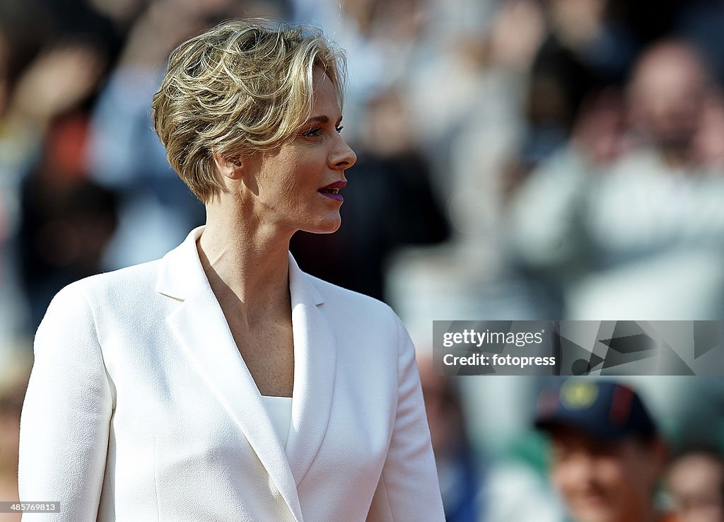 Celebrities At ATP Masters Series: Monte Carlo Rolex Masters - Day Eight