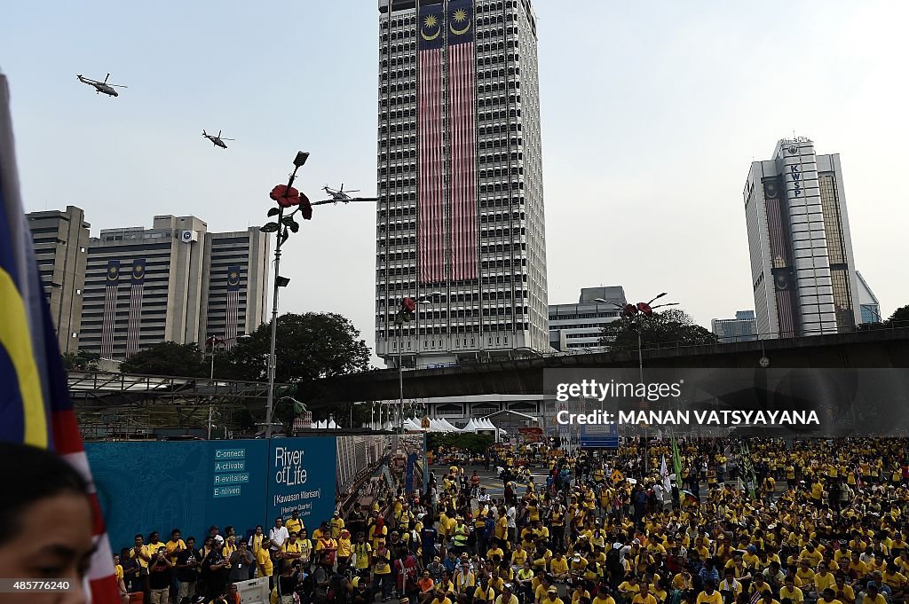 MALAYSIA-POLITICS-NAJIB-DEMONSTRATION