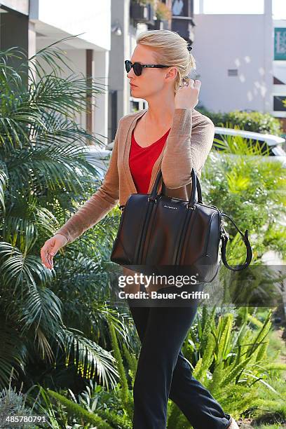 January Jones is seen in Beverly Hills on February 14, 2013 in Los Angeles, California.