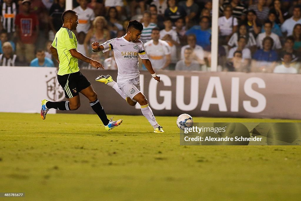 Santos v Sport Recife - Brasileirao Series A 2014